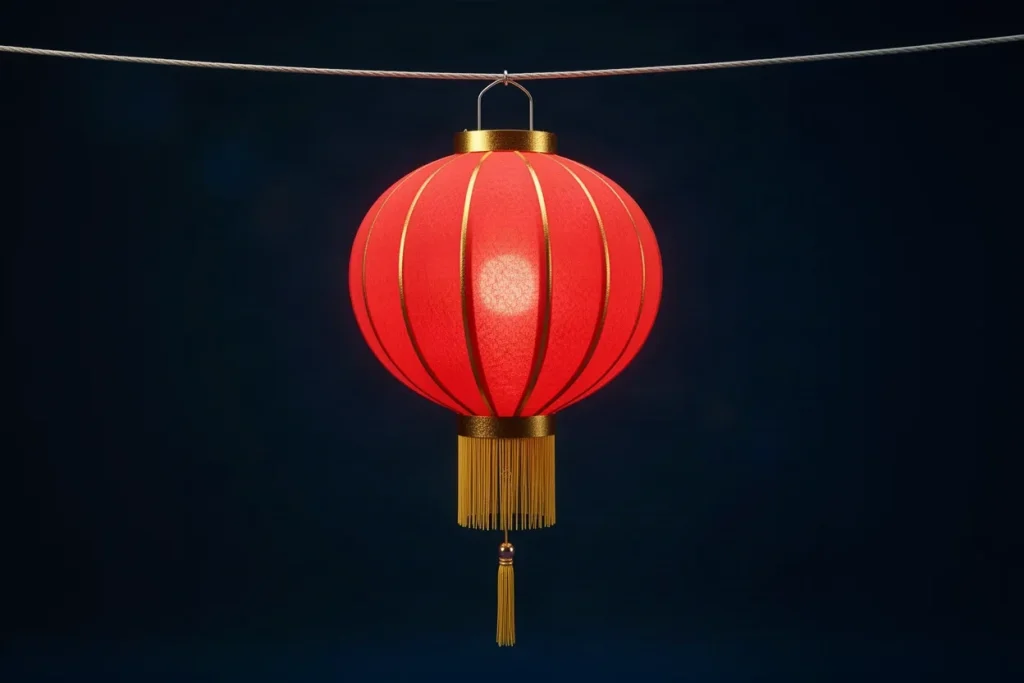 Ảnh minh hoạ đèn lồng giấy đỏ cho mục tổng quan đá gà HB88
